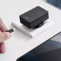 UNIQ Ładowarka sieciowa Versa Slim USB-C PD 18W + kabel USB-C na USB-C czarny/charcoal black (LITHOS Collective)