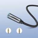 Ugreen przejściówka do słuchawek z 3,5 mm mini jack na USB Typ C 10 cm szary (30632)