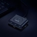 Wielofunkcyjny HUB UGREEN USB - 4 x USB 3.0 0,25m czarny (CR113)