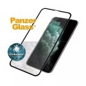 Szkło PanzerGlass E2E Super+ do iPhone XS Max /11 Pro Max Case Friendly AntiBacterial czarny/black