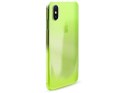 Etui PURO 0.3 Nude Apple iPhone X/Xs Fluo Green