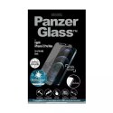 Szkło PanzerGlass E2E Microfracture do iPhone 12 Pro Max 6,7" CamSlider Swarovsky Case Friendly Antibakteriální černá/černá