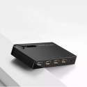 Ugreen przełącznik rozdzielacz splitter switch HDMI - 3x HDMI 3D 4K 7,5 Gbps 36 bit na kanał czarny (40234)