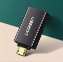 Adapter UGREEN przejściówka micro USB - USB 2.0 OTG biała (US195)