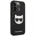 Etui Karl Lagerfeld KLHCP14XSAPCHK do iPhone 14 Pro Max 6,7" hardcase Saffiano Choupette Head Patch czarny/black