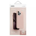 Etui UNIQ etui Lino Hue do iPhone 14 Pro Max 6,7" Magclick Charging różowy/blush pink