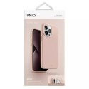 Etui UNIQ etui Lino do iPhone 14 Pro Max 6,7" różowy/pink blush