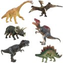 Dinozaury- figurki ruchome 6szt. Kruzzel 19745