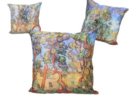 Poduszka z wypełnieniem/suwak - V. van Gogh, Ogród (CARMANI)