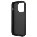 Etui Ferrari FEHCP14XRBUK do iPhone 14 Pro Max 6,7" hardcase Leather Stamp Sides czarny/black