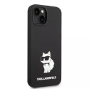 Etui Karl Lagerfeld KLHMP14MSNCHBCK do iPhone 14 Plus 6,7" hardcase Silicone Choupette MagSafe czarny/black