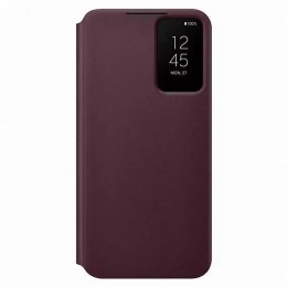 Etui Samsung EF-ZS901CE do Samsung Galaxy S22 S901 burgund/burgundy Clear View Cover