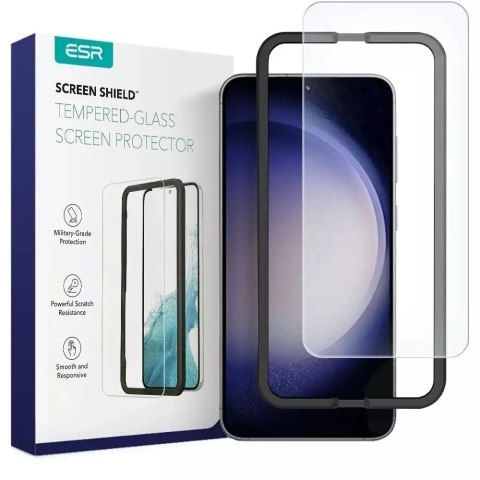 Szkło Hartowane ESR screen shield do Samsung Galaxy S23+ Plus clear