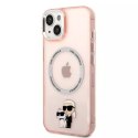 Etui Karl Lagerfeld KLHMP14SHNKCIP do iPhone 14 6,1" hardcase Iconic Karl&Choupette Magsafe