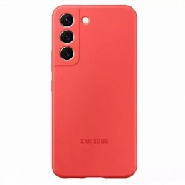 Etui Samsung EF-PS901TP do Samsung Galaxy S22 S901 koralowy/coral Silicone Cover