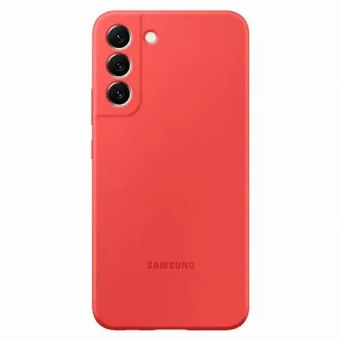 Etui Samsung EF-PS906TP do Samsung Galaxy S22+ S906 koralowy/coral Silicone Cover