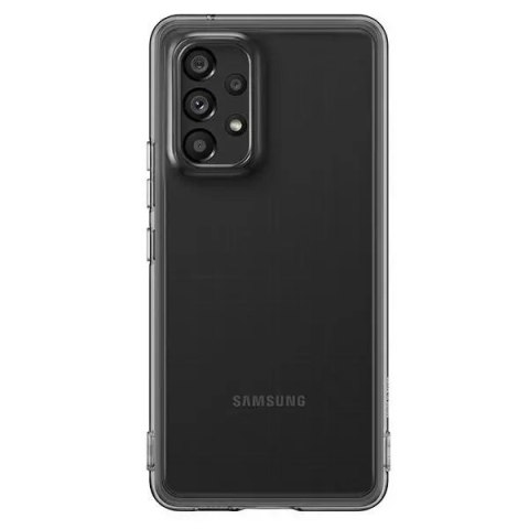 Etui Samsung EF-QA536TB do Samsung Galaxy A53 5G A536 czarny/black Soft Clear Cover