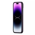 Zestaw Etui Baseus Liquid Silica Gel do iPhone 14 Pro Max (fioletowe) + szkło hartowane + zestaw czyszczący