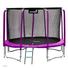 Trampolina Ogrodowa 312cm/10FT Fioletowa Maxy Comfort Z Wewnętrzną Siatką