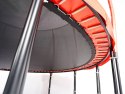 Trampolina Ogrodowa Jumpi 312cm/10FT Maxy Comfort Plus Jasno Zielona Z Wewnętrzną Siatką