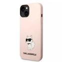 Etui Karl Lagerfeld KLHCP14SSNCHBCP do Apple iPhone 14 6,1" hardcase Silicone Choupette