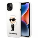 Etui Karl Lagerfeld KLHCP14SSNIKBCH do Apple iPhone 14 6,1" hardcase Silicone Ikonik