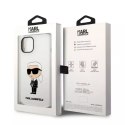 Etui Karl Lagerfeld KLHCP14SSNIKBCH do Apple iPhone 14 6,1" hardcase Silicone Ikonik