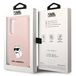 Etui Karl Lagerfeld KLHCS23MSNCHBCP do Samsung Galaxy S23+ Plus S916 hardcase Silicone Choupette