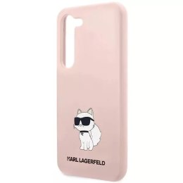 Etui Karl Lagerfeld KLHCS23SSNCHBCP do Samsung Galaxy S23 S911 hardcase Silicone Choupette