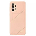 Etui Samsung EF-OA336TP do Samsung Galaxy A33 5G A336 brzoskwiniowy/peach Card Slot Cover