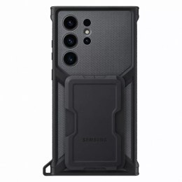 Etui na telefon Samsung Rugged Gadget Case do Samsung Galaxy S23 Ultra pancerny pokrowiec ring holder podstawka szare (EF-RS918C