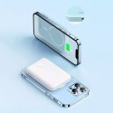 Powerbank magnetyczny Baseus 6000mAh 20W + kabel USB Typ C 60W 50cm różowy (PPCX020004)