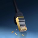 Przewód Baseus Speed Seven szybki kabel sieciowy RJ45 10Gbps 1m czarny (WKJS010101)