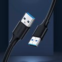 "UGREEN kabel USB 2.0 (samec) - kabel USB 2.0 (samec) 1 m černý (US128 10309)"