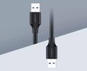 "UGREEN kabel USB 2.0 (samec) - kabel USB 2.0 (samec) 1 m černý (US128 10309)"