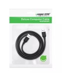 "UGREEN kabel USB 2.0 (samec) - kabel USB 2.0 (samec) 1 m černý (US128 10309)"