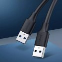 "UGREEN kabel USB 2.0 (samec) - kabel USB 2.0 (samec) 1 m černý (US128 10309)"