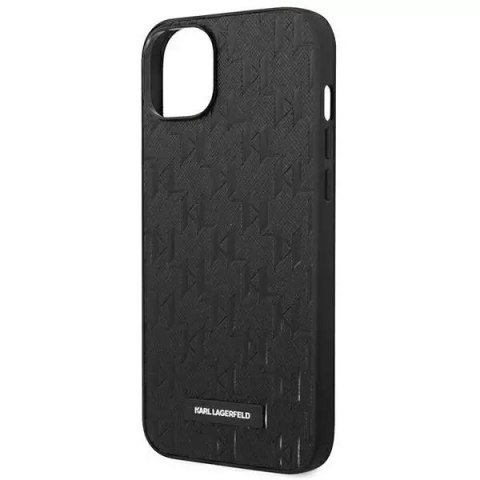 Etui Karl Lagerfeld KLHCP14MSAKLHPK do iPhone 14 Plus 6,7" hardcase Saffiano Mono Metal Logo