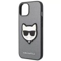 Etui Karl Lagerfeld KLHCP14MSAPCHG do iPhone 14 Plus 6,7" hardcase Saffiano Choupette Head Patch