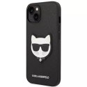 Etui Karl Lagerfeld KLHCP14MSAPCHK do iPhone 14 Plus 6,7" hardcase Saffiano Choupette Head Patch