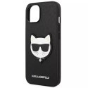 Etui Karl Lagerfeld KLHCP14MSAPCHK do iPhone 14 Plus 6,7" hardcase Saffiano Choupette Head Patch