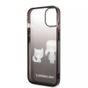 Etui Karl Lagerfeld KLHCP14MTGKCK do Apple iPhone 14 Plus 6,7" hardcase Gradient Ikonik Karl & Choupette