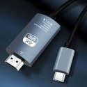 Kabel adapter przewód Alogy USB Type-C - HDMI 4k/60Hz 200cm