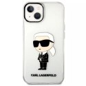 Etui Karl Lagerfeld KLHCP14MHNIKTCT do iPhone 14 Plus 6,7" hardcase Ikonik Karl Lagerfeld