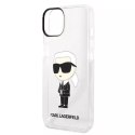 Etui Karl Lagerfeld KLHCP14MHNIKTCT do iPhone 14 Plus 6,7" hardcase Ikonik Karl Lagerfeld