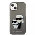 Etui Karl Lagerfeld KLHCP14MHNKCTGK do iPhone 14 Plus 6,7" hardcase Gliter Karl&Choupette