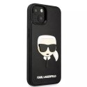 Etui Karl Lagerfeld KLHCP14MKH3DBK do iPhone 14 Plus 6,7" hardcase 3D Rubber Karl`s Head