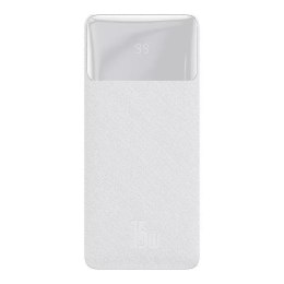 Powerbank Baseus Bipow 20000mAh, 2xUSB, USB-C, 15W (biały)