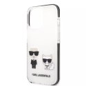 Etui Karl Lagerfeld KLHCP13XTPEKCW do iPhone 13 Pro Max 6,7" hardcase Karl&Choupette
