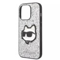 Etui Karl Lagerfeld KLHCP14LG2CPS do iPhone 14 Pro 6,1" hardcase Glitter Choupette Patch
